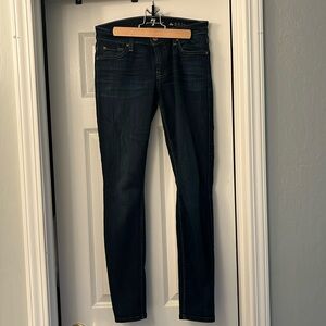 7 for all mankind the skinny jeans
